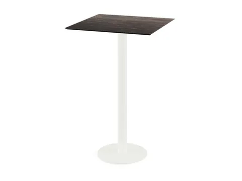 statafel,HxBxD 1090x700x700mm,rechthoekig,schotelvoet wit