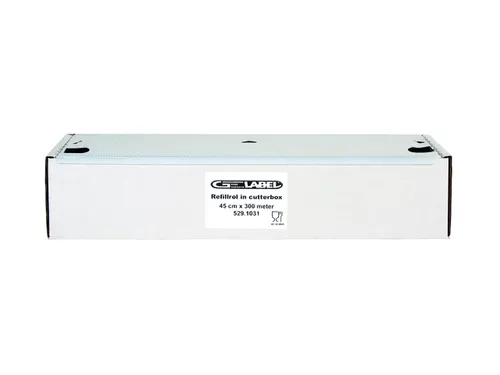 Vershoudfolie in cutterbox IEZZY 45cmx300m 1 rol