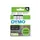 Labeltape Dymo 43610 D1 S720770 6mmx7m zwart op transparant