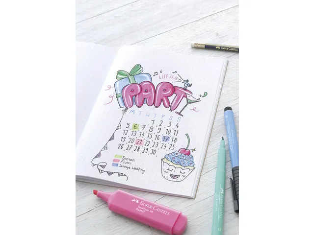 Bullet Journaling Faber-Castell 9-delige set met gratis gids