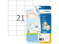 HERMA 8634 Premium etiketten A4 70x42,3mm Wit 210 stuks