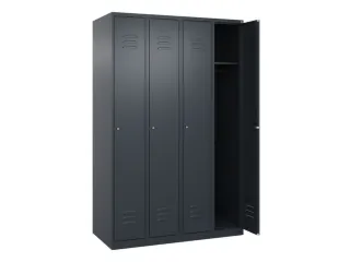 locker,HxBxD 1850x1200x500mm,4vak,vak B 300mm,cil.-slot - 2