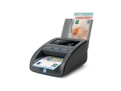 Valsgeld detector Safescan 155-S G2 met stacker en batterij