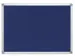 Textielbord Met Aluminium Frame 90x60Cm Blauw Vilt