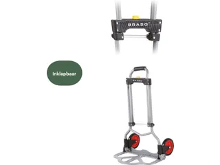 Inklapbare Steekwagen 60KG HT60 - 4