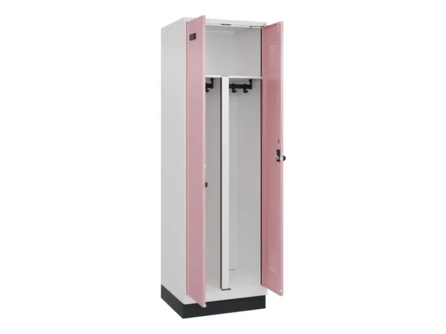 PBM-locker,HxBxD 1950x600x500mm,2vak,vak B 300mm,draaigrendel