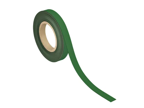 Magneetband MAUL beschrijf- wisbaar 10mx20mmx1mm groen