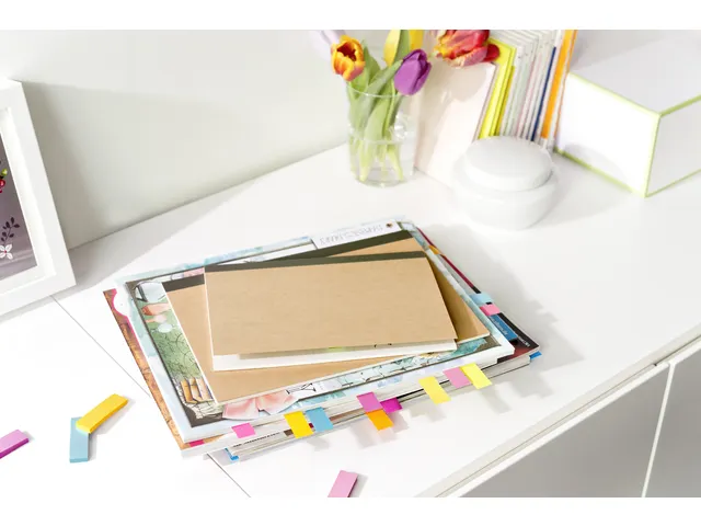 Markeerstrook Post-it 670-5-TFEN 15x50mm Energetic 5 stuks