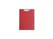 Klembordmap MAUL A4 staand PVC met penlus en insteek rood