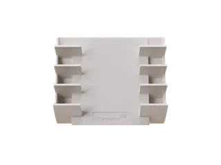 MATTE Glasbord markerhouder magnetisch voor 4 markers Warm Grey - 1