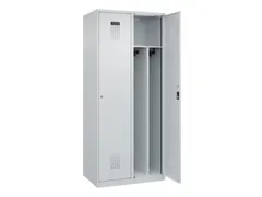 locker voor scheiding van kleding,HxBxD 1850x800x500mm,2vak