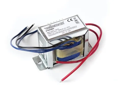 Open-Chassis Transformator 34 VA 2x12V~ 1400mA MAX.