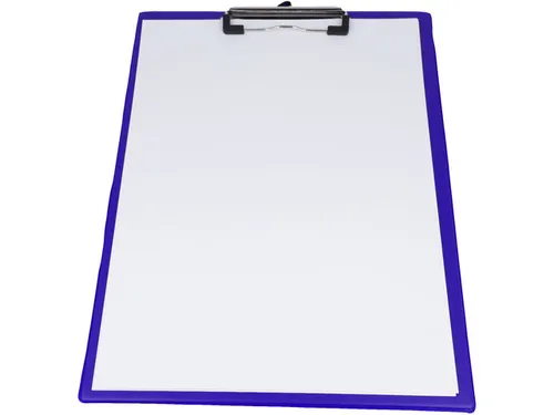 Klembord Westcott A4 blauw