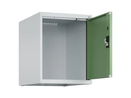 opzetkast,v. locker,1vak.,vak B 400mm,HxBxD 500x400x500mm,cilinderslot
