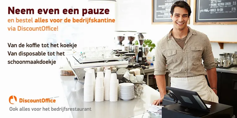 Alles voor de bedrijfskantine!