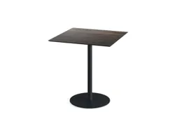 bistrotafel,HxBxD 730x700x700mm,rechthoekig,schotelvoet zwart