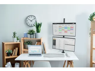 Monitorarm Kensington dubbele verticale bevestiging - 5