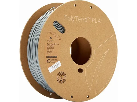 PLA 1,75mm Grijs 1kg PolyTerra 3D Filament