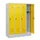 schoollocker,HxBxD 1630x1200x500mm,4vak,vak B 300mm,draaigrendel
