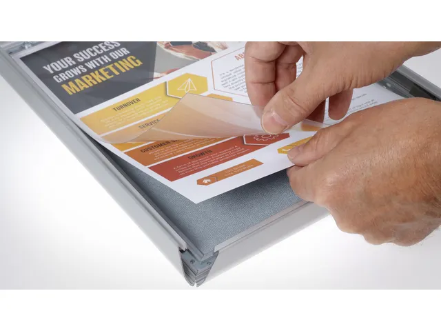 Europel Kliklijst Premium A4 25 mm Blauw