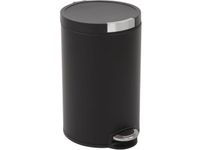 Pedaalemmer Artistic Step Bin 12 Liter Mat Zwart