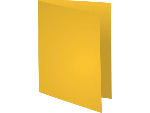 Pak van 250 inlegmappen SUPER 60 - 22x31cm-Kanariegeel