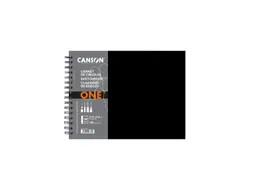 Schetsboek Canson Art Book One spiraalgebonden 160vel 100gr 279x216mm