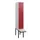 Dubbeldekse dekenkist,HxBxD 1950x300x815mm,1x2vak.,vak B 300mm