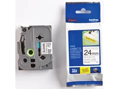 TZe tape voor P-Touch 24 mm, zwart wit