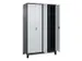 locker voor scheiding van kleding,HxBxD 1950x1200x500mm,4vak