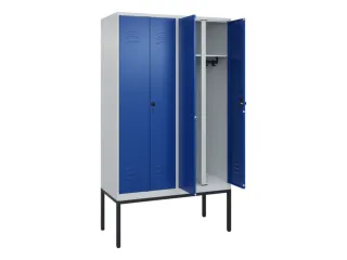 locker voor scheiding van kleding,HxBxD 2120x1200x500mm,4vak - 2