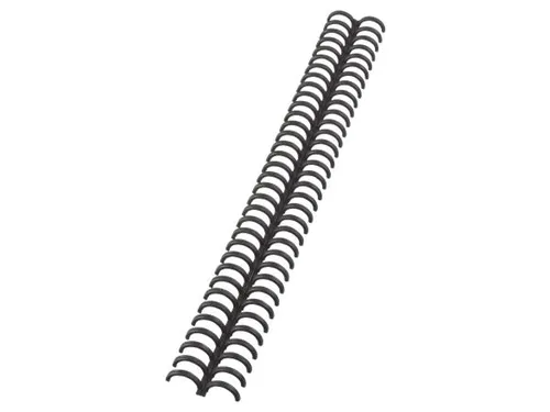 Bindrug Gbc Clickbind 34-rings 12mm Zwart 50 Stuks
