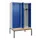 PBM-locker met bank,HxBxD 2120x1200x815mm,4vak,vak B 300mm
