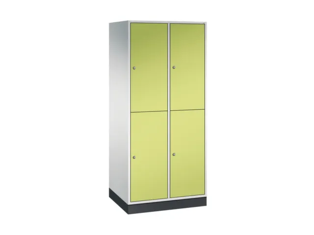 grootvolume garderobekast,RAL 7035/RDS1108060,HxBxD 1950x820x600mm