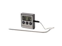 Digital roast thermometer with timer, cable sensor / Bak en Braad Ther