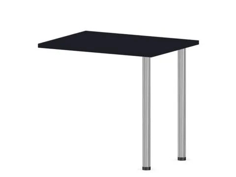 aanbouwtafel,i.h.v.,HxBxD 720-840x800x600mm,CC-zwart