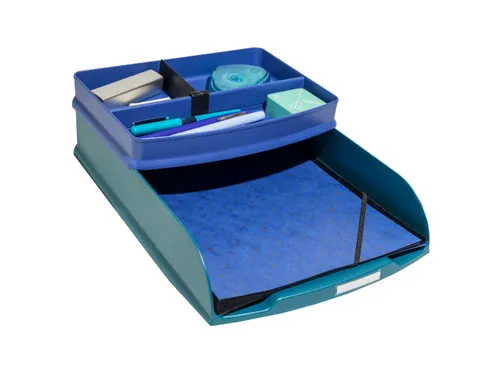 Brievenbak A4 Combo Styli Neo Deco Eendenblauw
