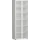kantoorkast,HxBxD 2160x800x420mm,5xhouten vloer,6ordnerhoogte
