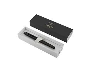 Rollerpen Parker IM Monochrome Matt Black PVD Fijn Zwarte inkt - 2