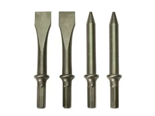 4 Beitels Met Zeskantschacht - 1