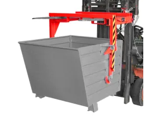 Traverse Voor Vorkheftrucks 0.30m³ Bxd 730x945mm 73kg Ral3000 - 1