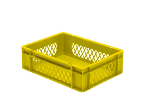 Euronorm-Stapelbak 10l H X L X B 120x400x300mm Geel