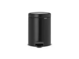 Pedaalemmer newIcon 5 liter mat zwart Brabantia