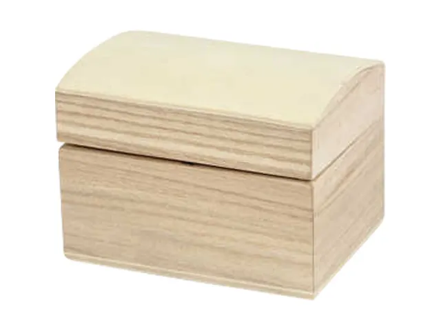 Schatkist Creativ Company 8x6x4.5cm hout