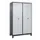 locker voor scheiding van kleding,HxBxD 1950x1200x500mm,4vak