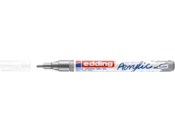 Acrylmarker edding e-5300 fijn zilver