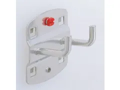 double crochet p. plaque de rangement perforée L 35mm RAL7016