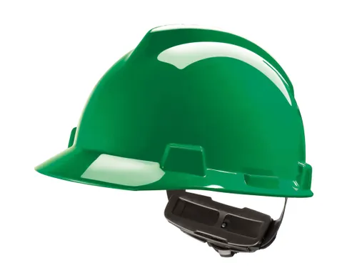 MSA V-Gard veiligheidshelm met Fas-Trac III binnenwerk Groen