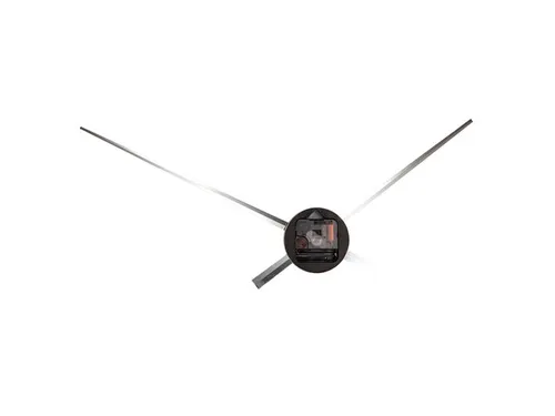 Wandklok NeXtime dia. 70cm zwart 'Hands'