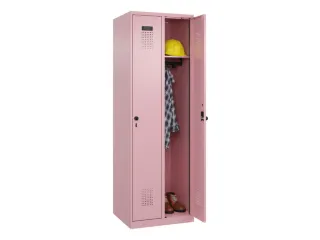 locker,HxBxD 1850x600x500mm,2vak,vak B 300mm,draaigrendel - 1